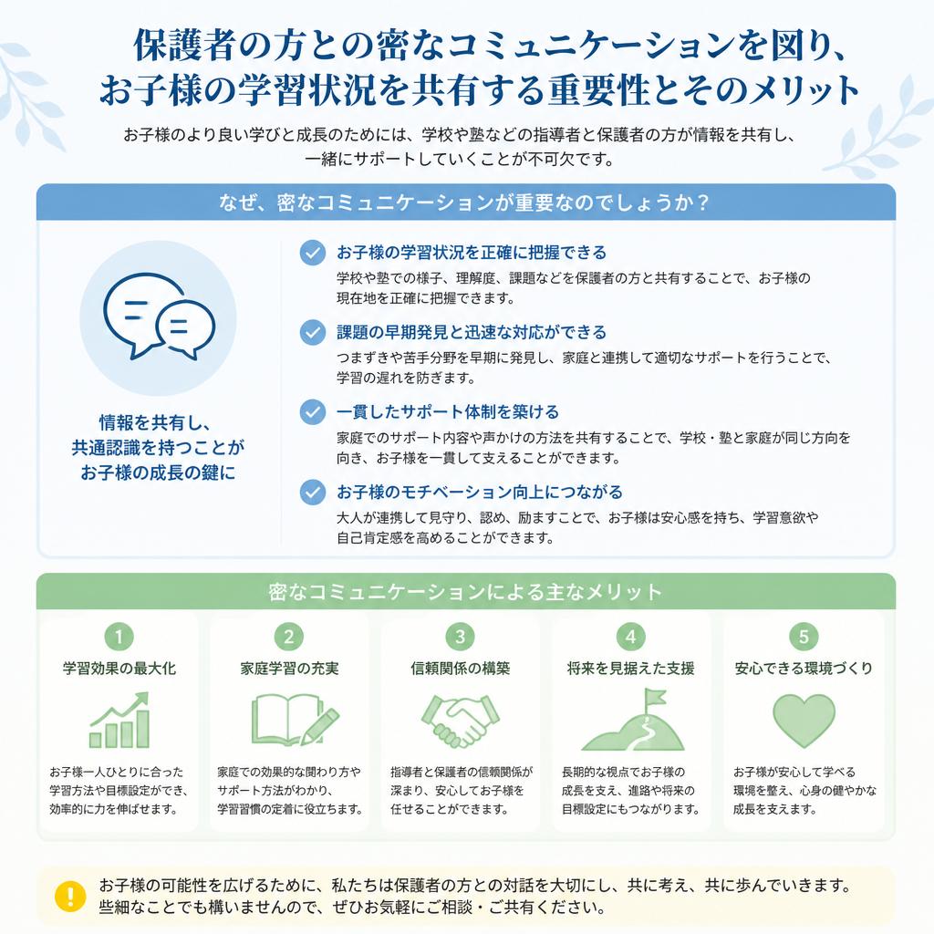 5. 保護者相談の重要性
