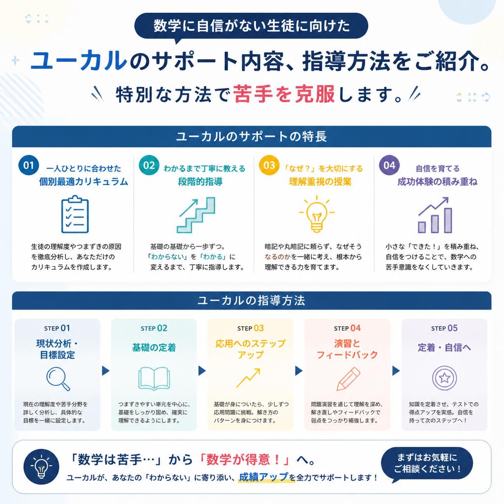 数学が苦手な生徒へのアプローチ