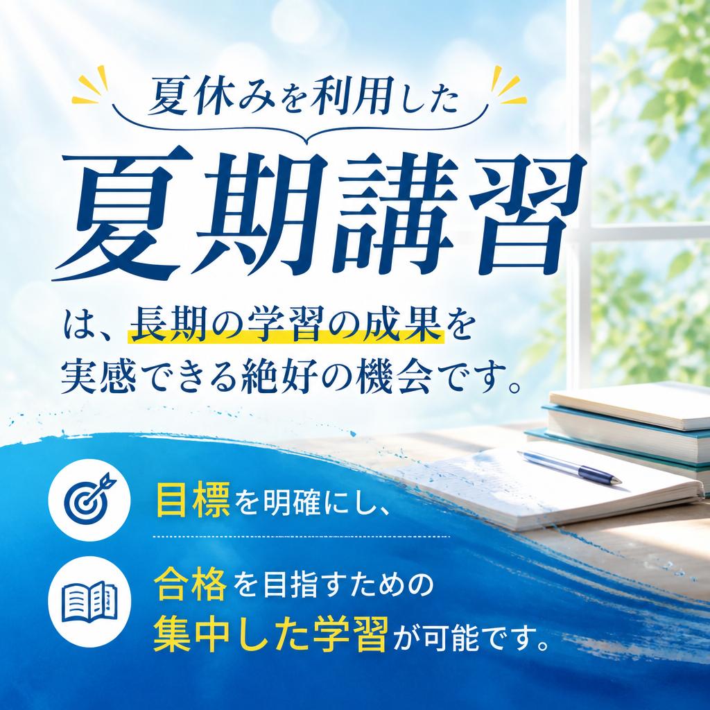 夏期講習の目的