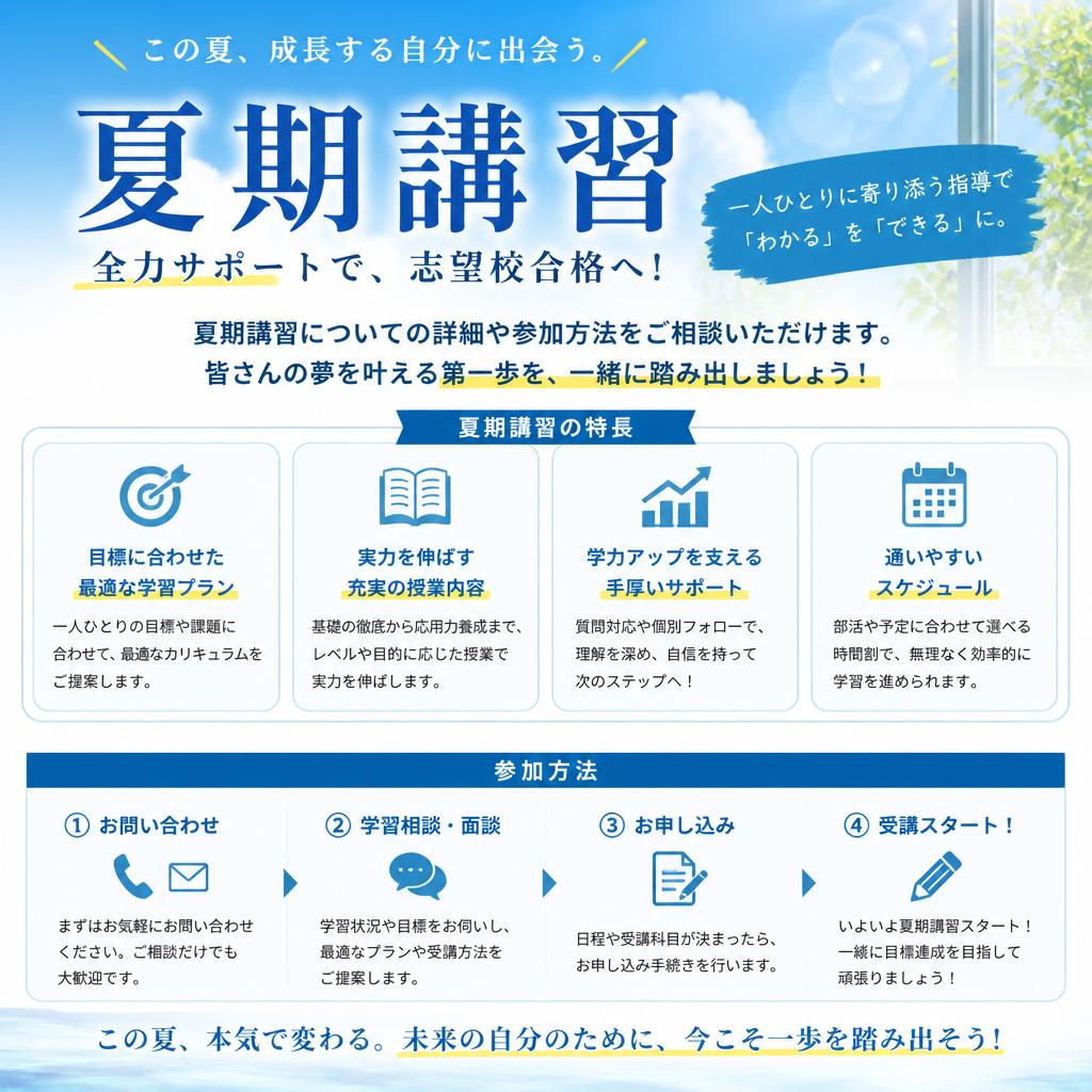 今すぐお問い合わせを！