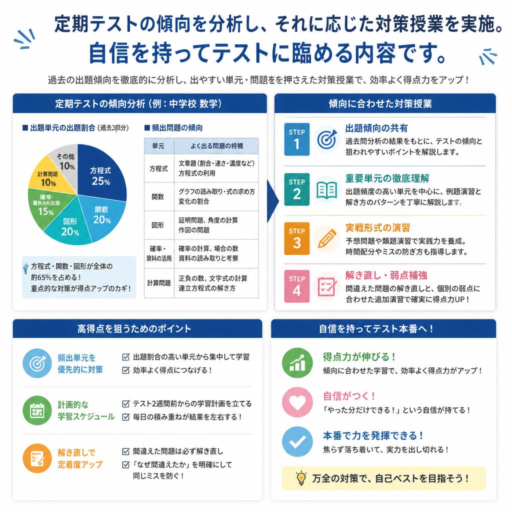 定期テスト対策