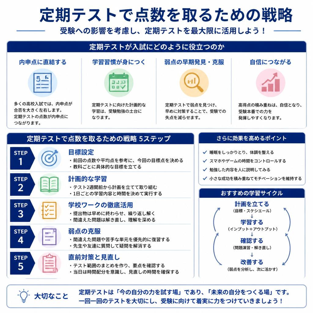 定期テストの重要性