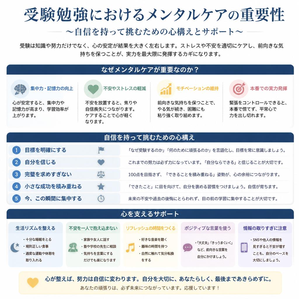 心の整え方とメンタルサポート