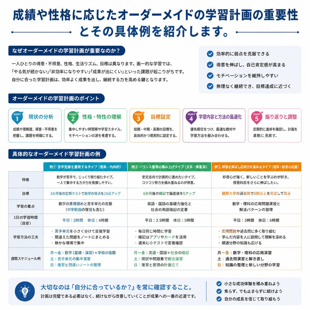 4. 生徒一人ひとりに合ったカスタマイズ