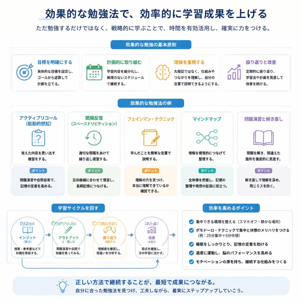 4. 効果的な勉強法の重要性