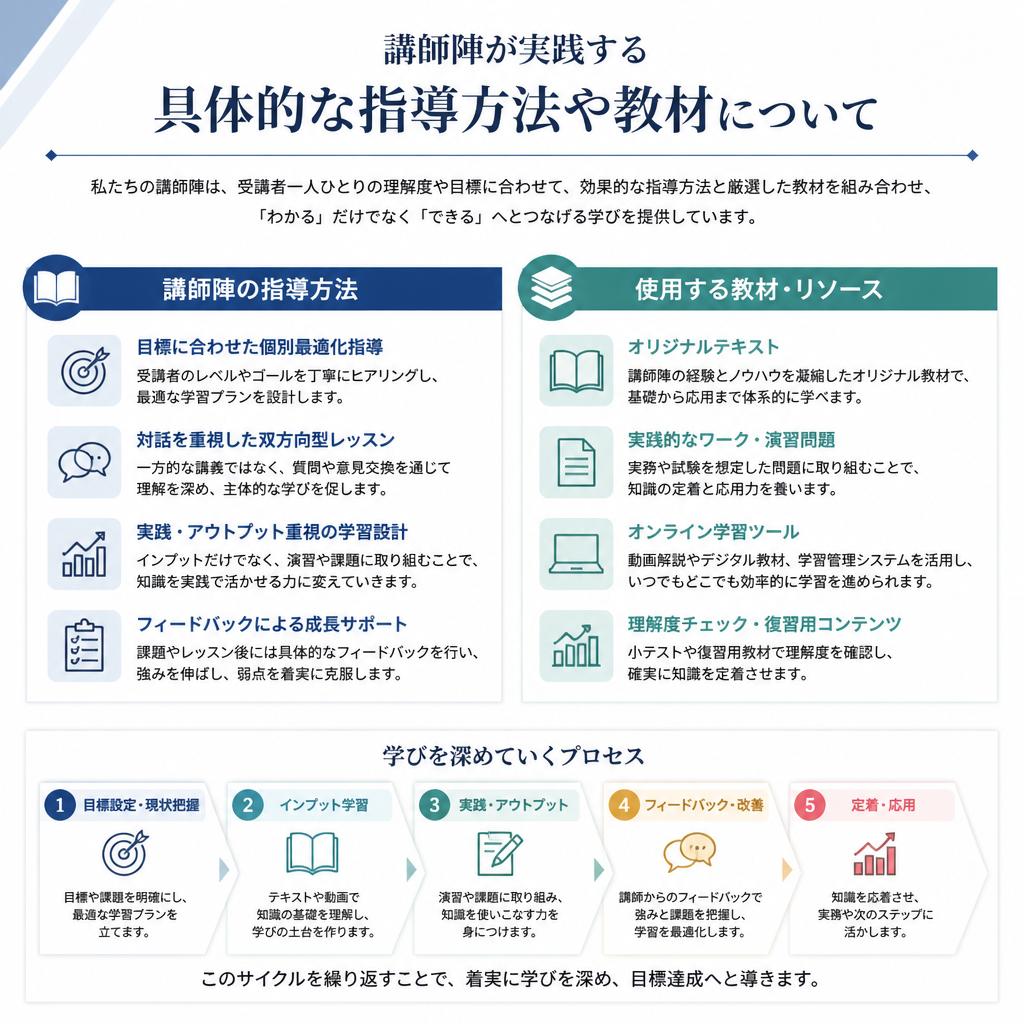 5. 個別指導での具体的な指導方法