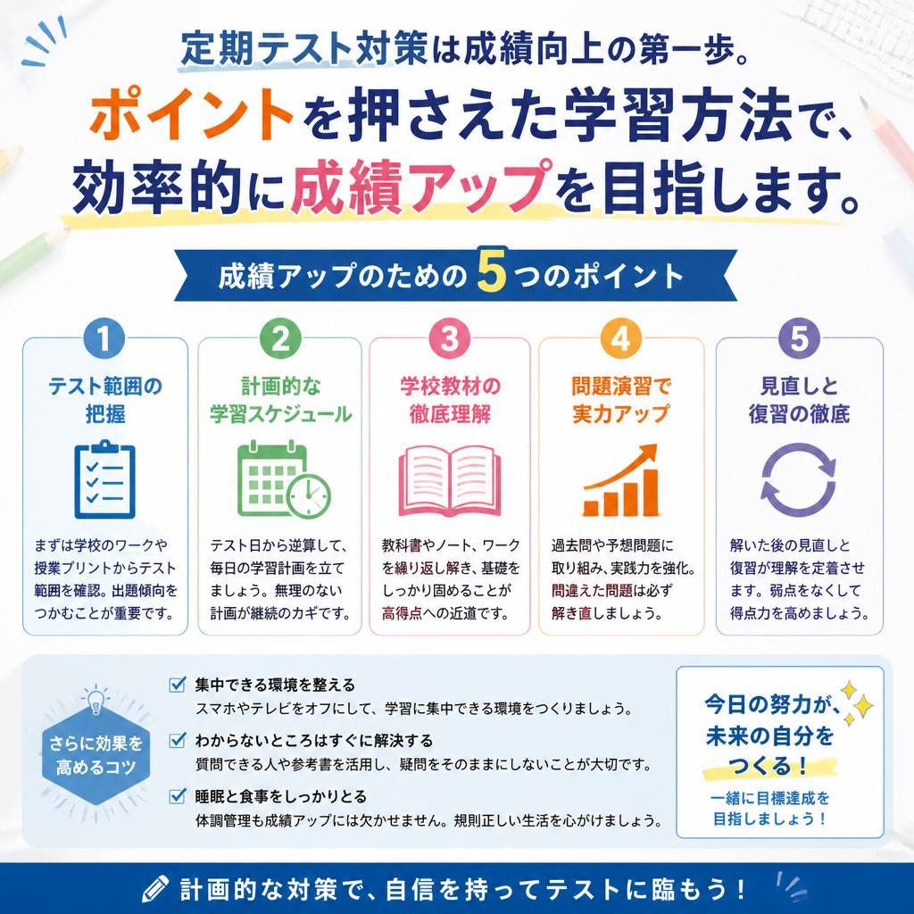 定期テスト対策の重要性