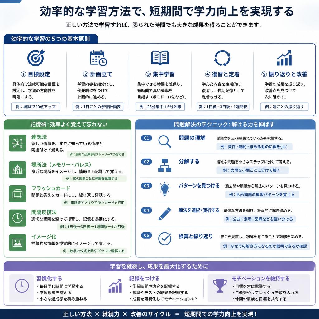 効率的な勉強法