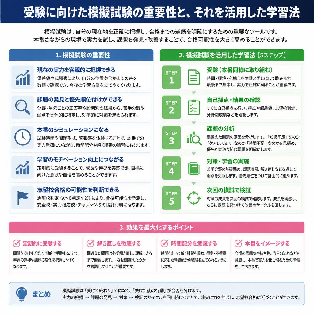 4. 模擬試験と実践力の強化
