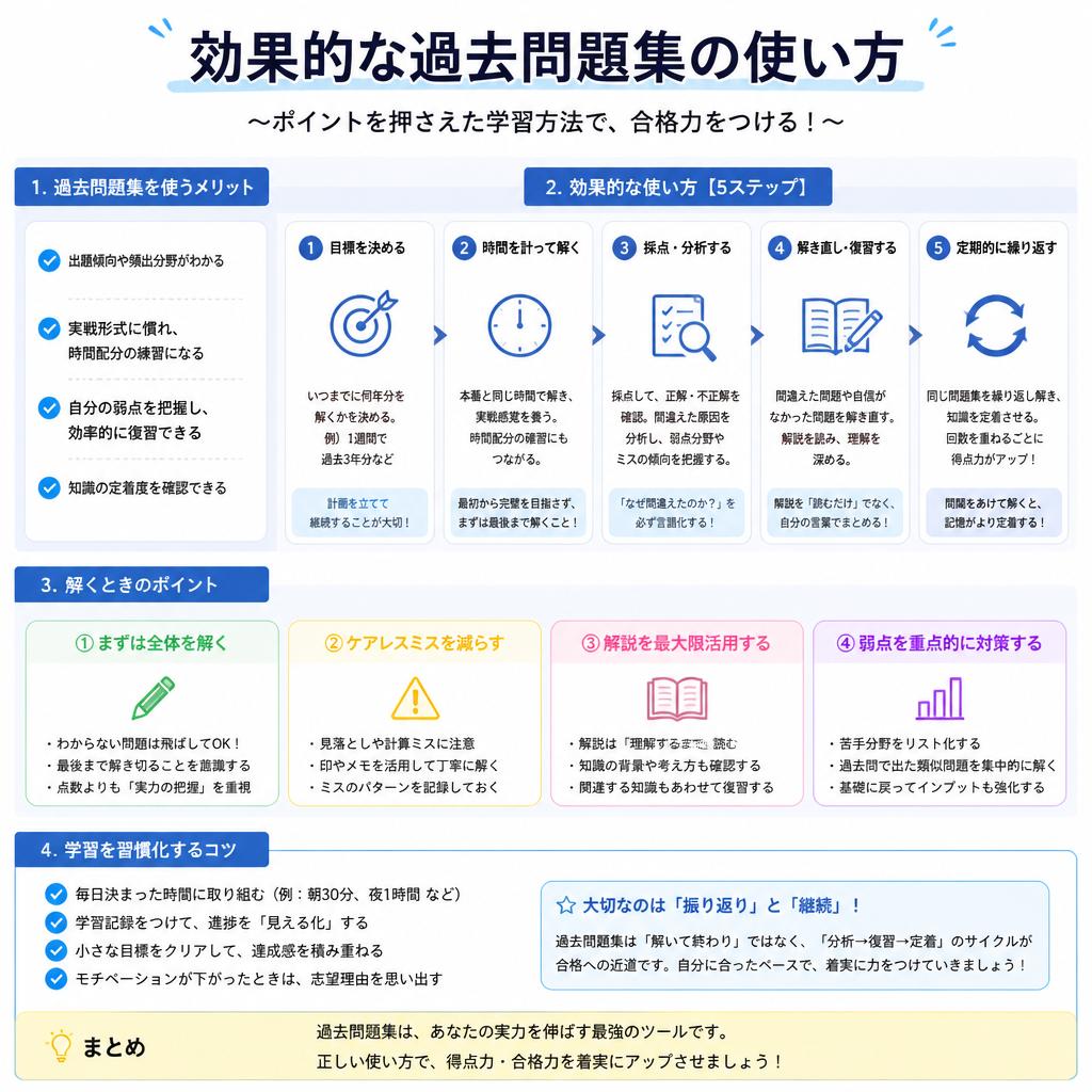 過去問題集の活用法