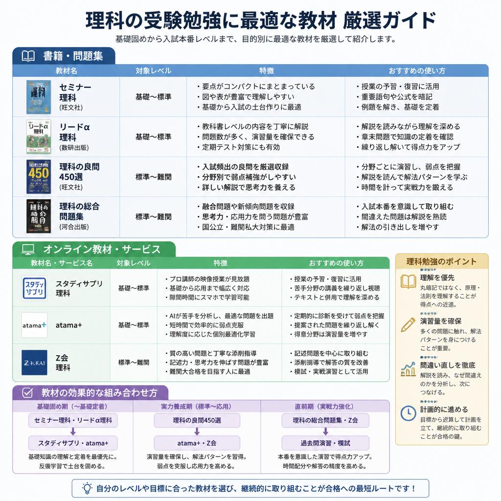 4. 効果的な教材選び