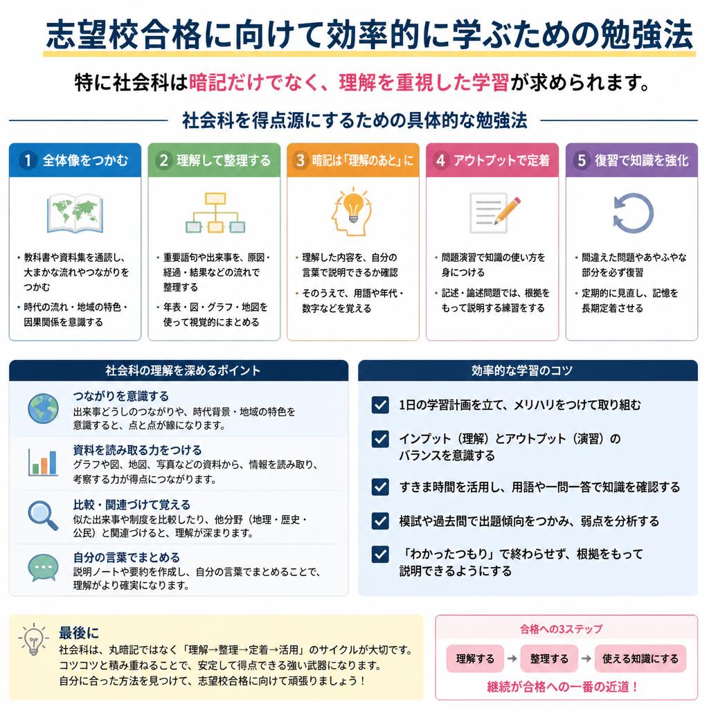 合格するための効果的な勉強法