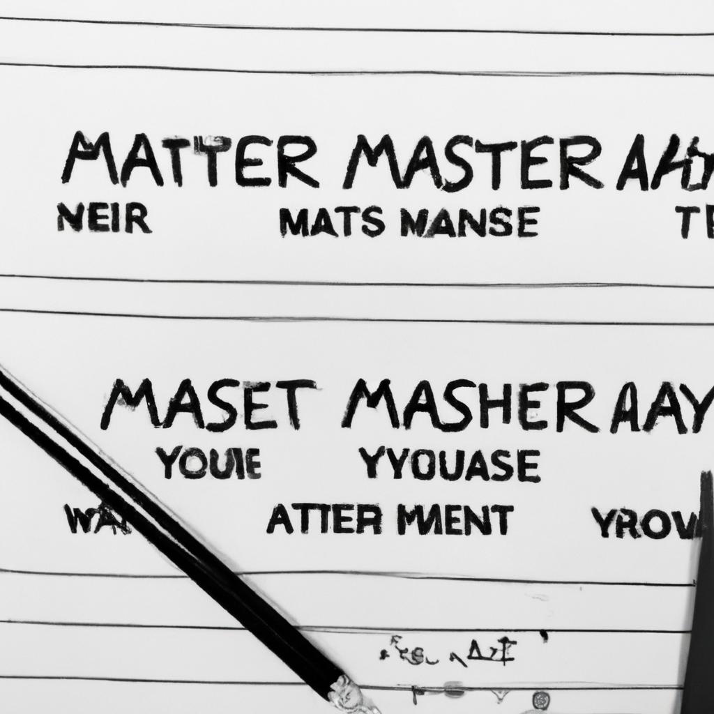 数学の復習をマスターし、全ての悩みを解消しよう！